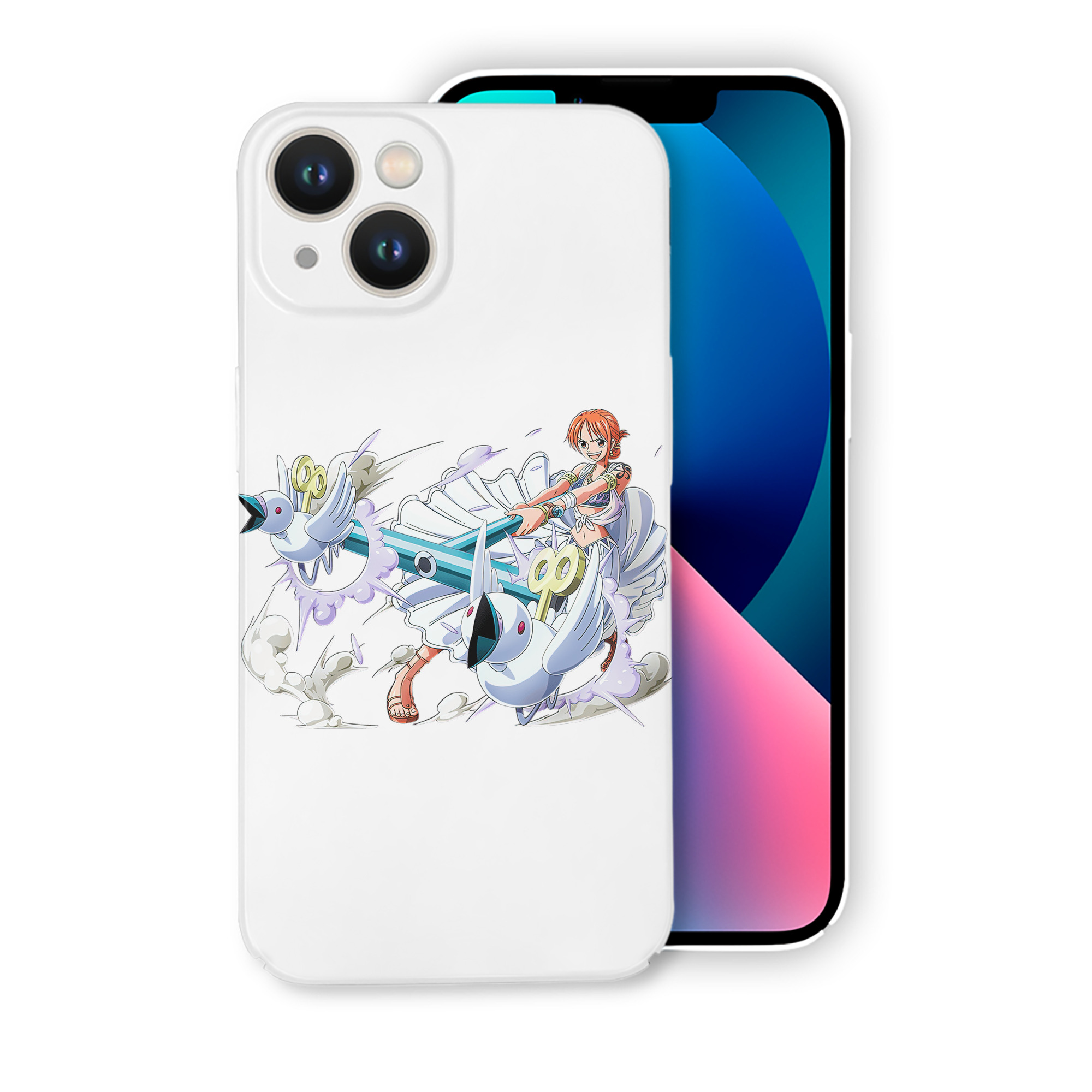 （画像用） ワンピース ナミ ONE PIECE Nami 【iPhone 14シリーズ対応】ハードケース